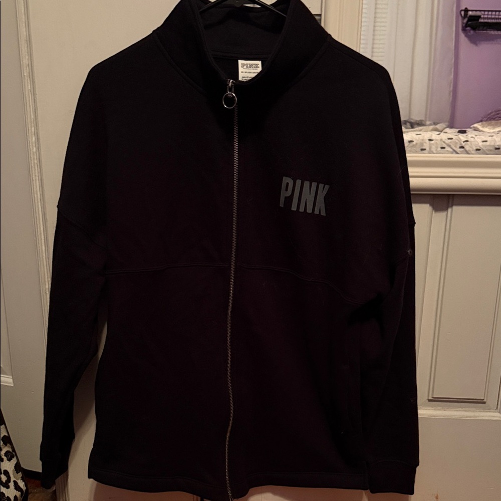 Victorias Secret Pink Crew Zip